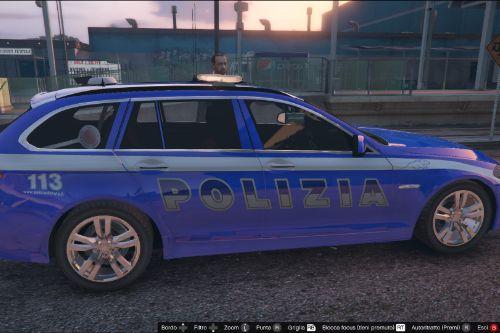 BMW 525 Polizia (Italian Police)